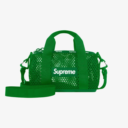 Supreme Mesh Mini Duffle Bag Green (SS23) - SOLE SERIOUSS (5)