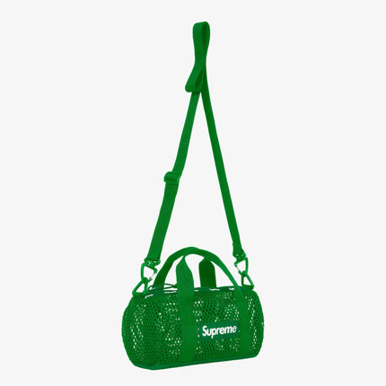 Supreme Mesh Mini Duffle Bag Green (SS23) - SOLE SERIOUSS (6)