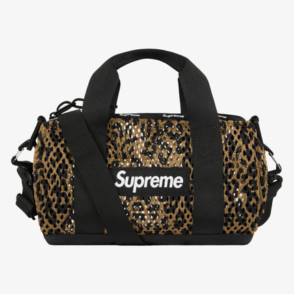 Supreme Mesh Mini Duffle Bag Leopard (SS23) | SOLE SERIOUSS [2]