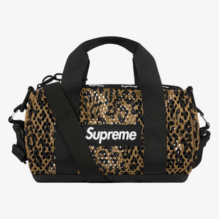 Supreme Mesh Mini Duffle Bag Leopard (SS23) - SOLE SERIOUSS (4)