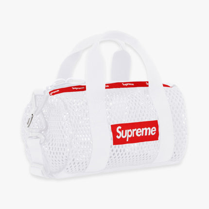 Supreme Mesh Mini Duffle Bag White (SS23) - SOLE SERIOUSS (1)