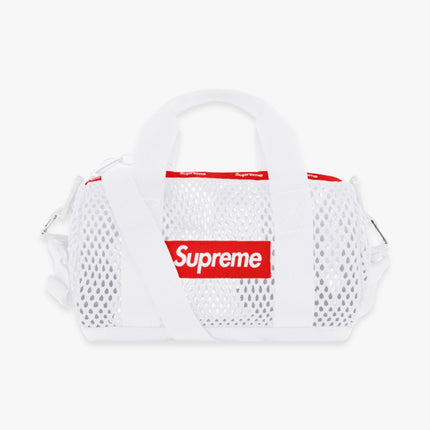 Supreme Mesh Mini Duffle Bag White (SS23) - SOLE SERIOUSS (3)