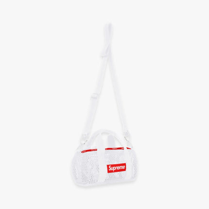 Supreme Mesh Mini Duffle Bag White (SS23) - SOLE SERIOUSS (6)