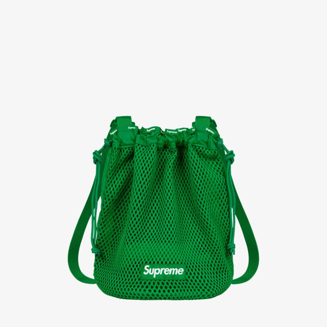 Supreme Mesh Small Backpack Green SS23 - SOLE SERIOUSS (1)