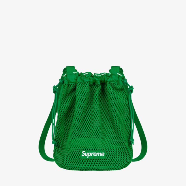 Supreme Mesh Small Backpack Green (SS23) - SOLE SERIOUSS (1)