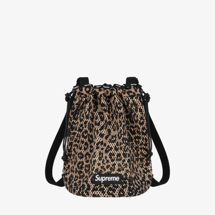 Supreme Mesh Small Backpack Leopard (SS23) - SOLE SERIOUSS (1)