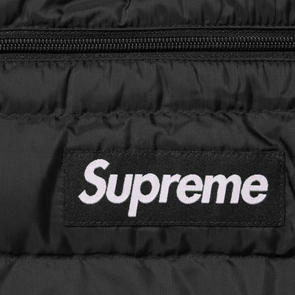 Supreme Micro Down Half Zip Hooded Pullover Black (FW23) - SOLE SERIOUSS (3)