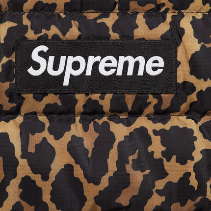 Supreme Micro Down Half Zip Hooded Pullover Leopard (FW21) - SOLE SERIOUSS (3)