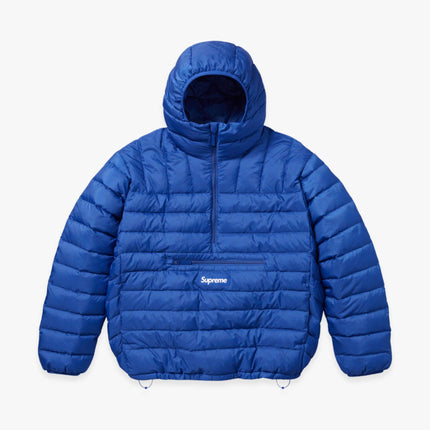 Supreme Micro Down Half Zip Hooded Pullover Royal (FW23) - SOLE SERIOUSS (1)