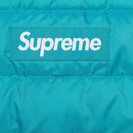 Supreme Micro Down Half Zip Hooded Pullover Teal (FW21) - SOLE SERIOUSS (3)