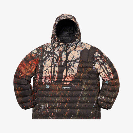 Supreme Micro Down Half Zip Hooded Pullover Woods (FW20) - SOLE SERIOUSS (1)