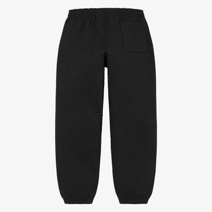 Supreme Micro Quilted Sweatpant Black (SS23) | SOLE SERIOUSS [2]