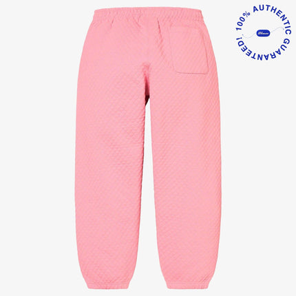 Supreme Micro Quilted Sweatpant Dusty Pink (SS23) | SOLE SERIOUSS [2]