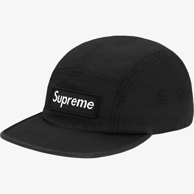 Supreme 'Military' Camp Cap Black (SS20) - SOLE SERIOUSS (1)