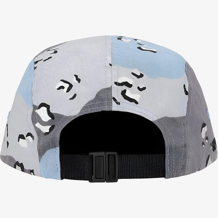 Supreme 'Military' Camp Cap Blue Chocolate Chip Camo (SS20) - SOLE SERIOUSS (3)