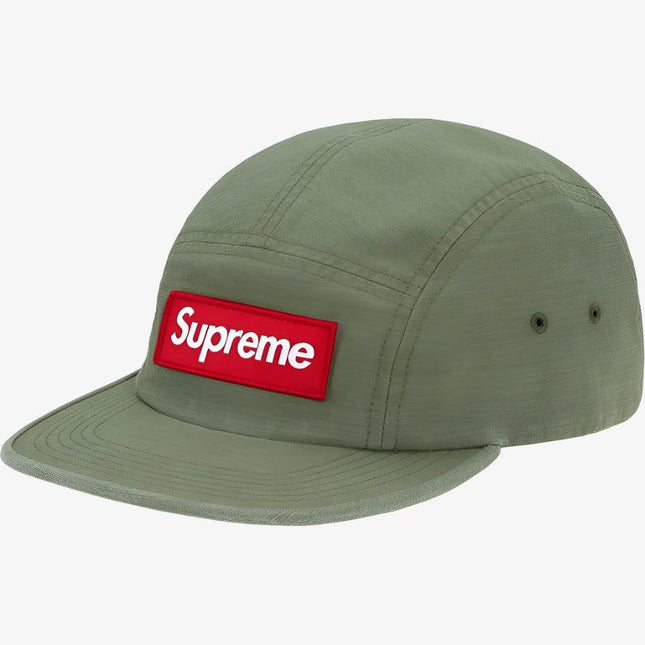 Supreme 'Military' Camp Cap Olive (SS20) - SOLE SERIOUSS (1)