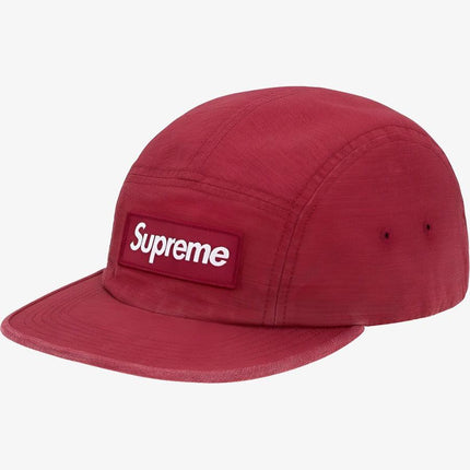 Supreme 'Military' Camp Cap Red (SS20) - SOLE SERIOUSS (1)