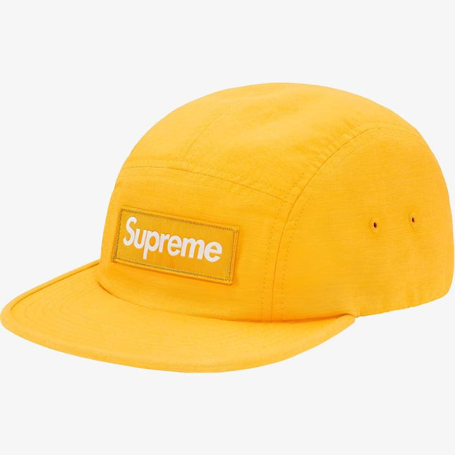 Supreme 'Military' Camp Cap Yellow (SS20) - SOLE SERIOUSS (1)