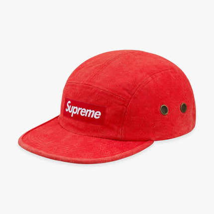 Supreme Napped Canvas Camp Cap Red (FW18) - SOLE SERIOUSS (1)