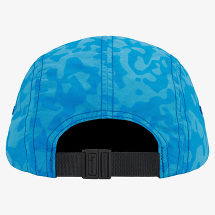 Supreme Nylon Camp Cap 'Overdyed Camo' Blue (SS23) - SOLE SERIOUSS (2)