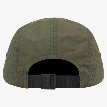 Supreme Nylon Camp Cap 'Overdyed Camo' Green (SS23) - SOLE SERIOUSS (2)