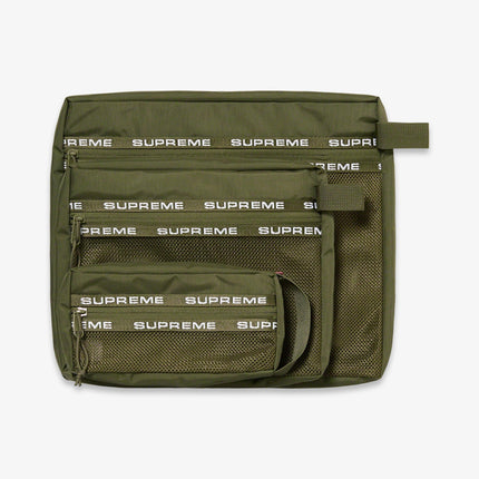 Supreme Organizer Pouch (Set of 3) Olive FW22 - SOLE SERIOUSS (1)