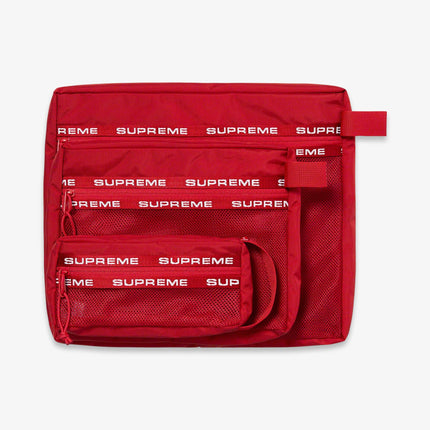 Supreme Organizer Pouch (Set of 3) Red (FW22) - SOLE SERIOUSS (1)