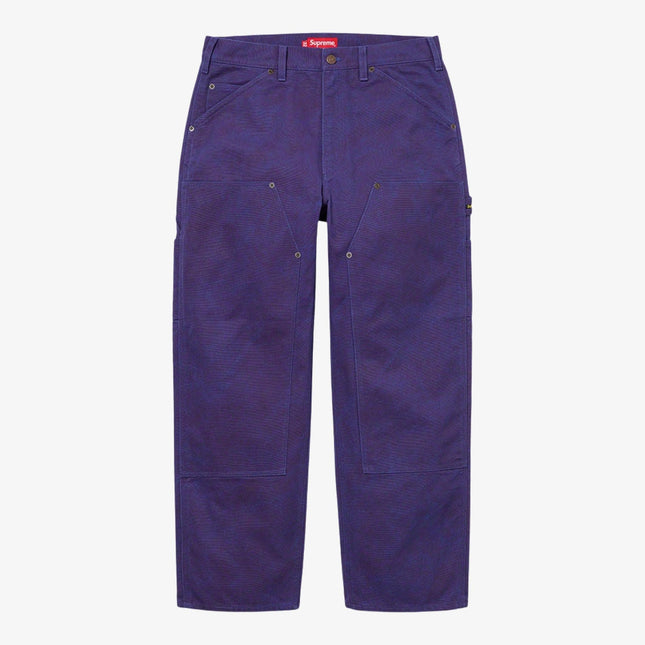 Supreme Painter Pant 'Canvas Double Knee' Blue (FW21) - SOLE SERIOUSS (1)