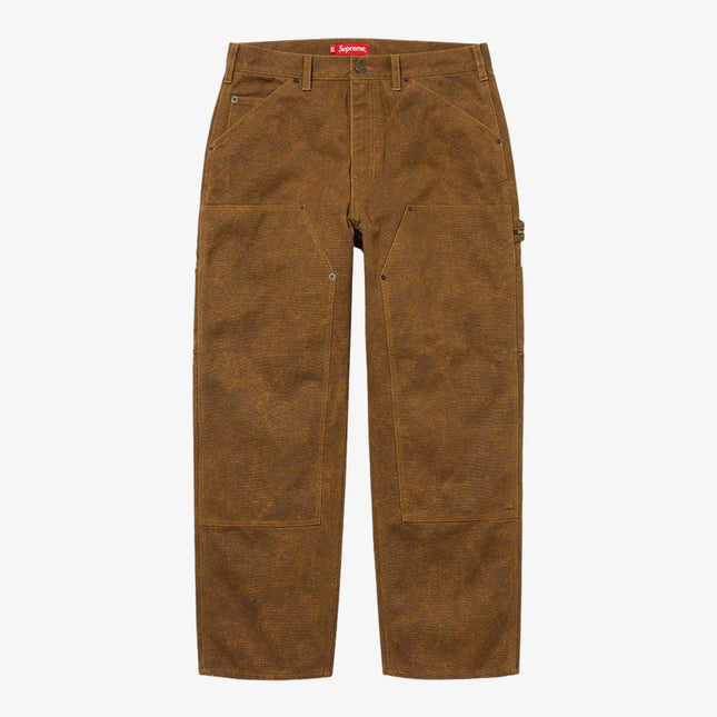 Supreme Painter Pant 'Canvas Double Knee' Tan (FW21) - SOLE SERIOUSS (1)