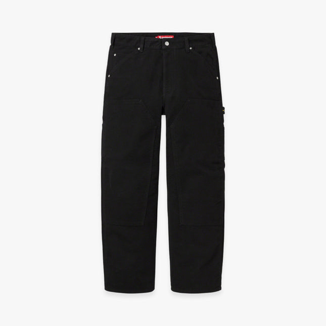 Supreme Painter Pant 'Moleskin Double Knee' Black (FW23) - SOLE SERIOUSS (1)