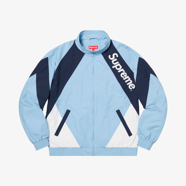 Supreme Paneled Track Jacket Light Blue (SS20) - SOLE SERIOUSS (1)