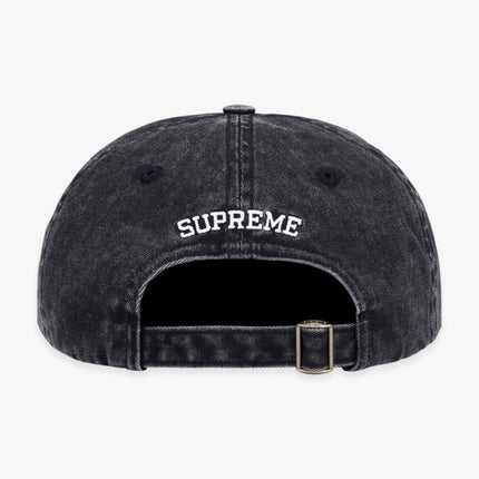 Supreme Pigment Print 6-Panel Cap 'S Logo' Black (FW23) - SOLE SERIOUSS (2)