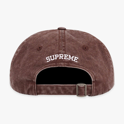 Supreme Pigment Print 6-Panel Cap 'S Logo' Brown (FW23) - SOLE SERIOUSS (2)