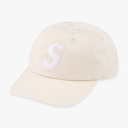 Supreme Pigment Print 6-Panel Cap 'S Logo' Natural (FW23) - SOLE SERIOUSS (1)