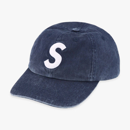 Supreme Pigment Print 6-Panel Cap 'S Logo' Navy (FW23) - SOLE SERIOUSS (1)