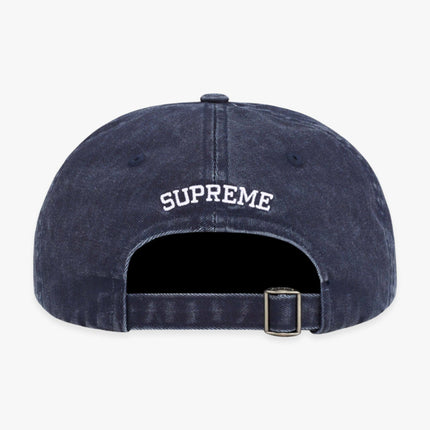 Supreme Pigment Print 6-Panel Cap 'S Logo' Navy (FW23) - SOLE SERIOUSS (2)