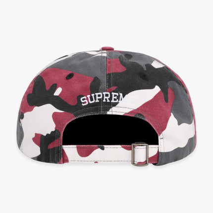 Supreme Pigment Print 6-Panel Cap 'S Logo' Red Camo (FW23) - SOLE SERIOUSS (2)