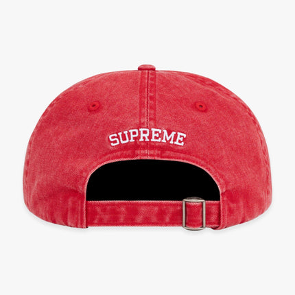 Supreme Pigment Print 6-Panel Cap 'S Logo' Red (FW23) - SOLE SERIOUSS (2)