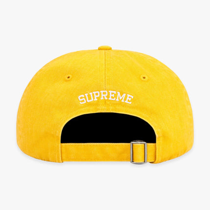 Supreme Pigment Print 6-Panel Cap 'S Logo' Yellow (FW23) - SOLE SERIOUSS (2)