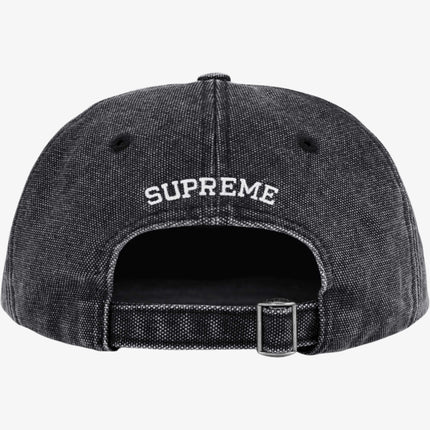 Supreme 'Pigment S Logo' 6-Panel Hat Black (FW24) - SOLE SERIOUSS (2)