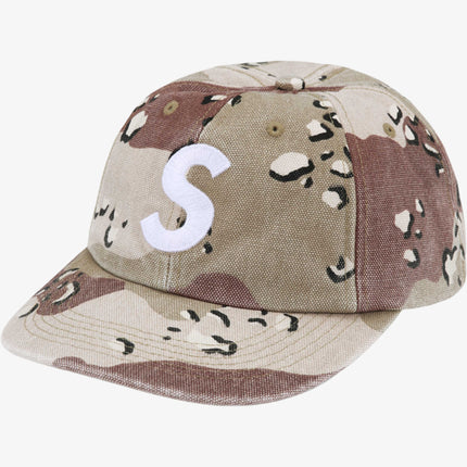 Supreme 'Pigment S Logo' 6-Panel Hat Chocolate Chip Camo (FW24) - SOLE SERIOUSS (1)