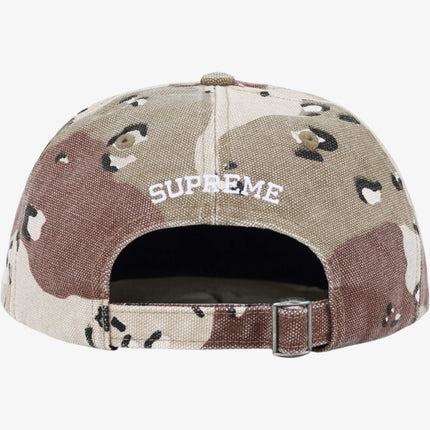 Supreme 'Pigment S Logo' 6-Panel Hat Chocolate Chip Camo (FW24) - SOLE SERIOUSS (2)