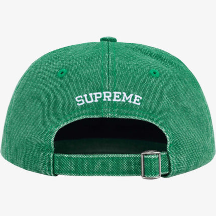 Supreme 'Pigment S Logo' 6-Panel Hat Green (FW24) - SOLE SERIOUSS (2)