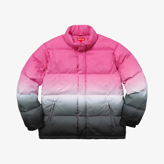 Supreme Puffy Jacket 'Gradient' Pink (SS18) - SOLE SERIOUSS (1)