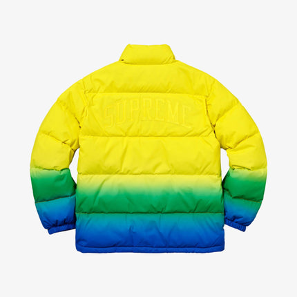 Supreme Puffy Jacket 'Gradient' Yellow (SS18) - SOLE SERIOUSS (3)