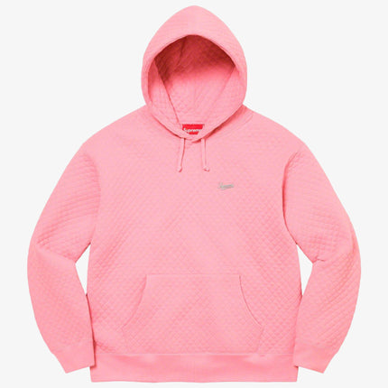 Supreme Pullover Hooded Sweatshirt 'Micro Quilted' Dusty Pink (SS23) | SOLE SERIOUSS [1]