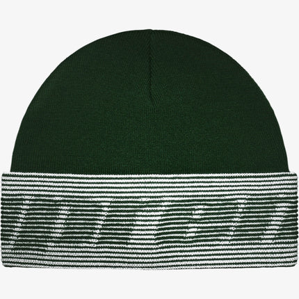 Supreme Reflective Jacquard Beanie Dark Green (FW24) - SOLE SERIOUSS (2)