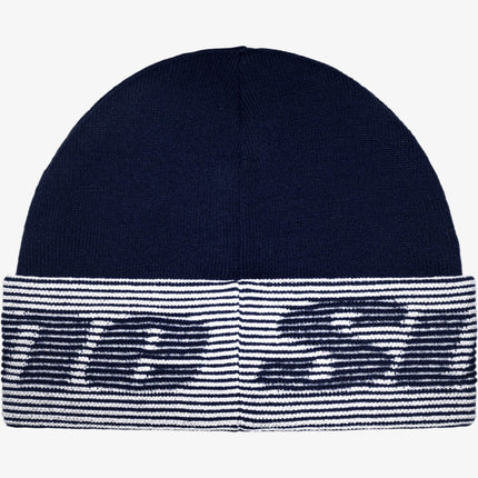 Supreme Reflective Jacquard Beanie Navy (FW24) - SOLE SERIOUSS (4)