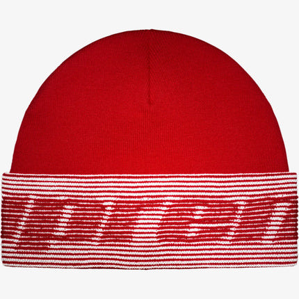 Supreme Reflective Jacquard Beanie Red (FW24) - SOLE SERIOUSS (2)