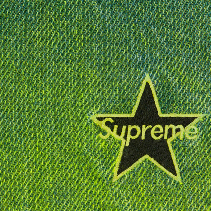 Supreme Regular Jean Overspray Green (FW23) - SOLE SERIOUSS (3)